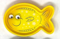 207659 Learn with Me - Color Fun Fish Bowl REPLACEMENT FISH - one YELLOW fish
