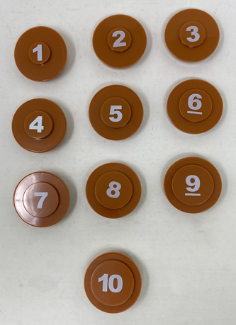 524800 Learn with Me - Count and Learn Cookie Jar ALL TEN COOKIES!