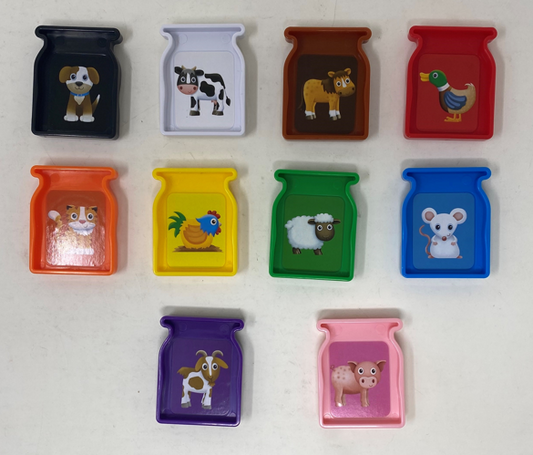 345184 Learn with Me - Animal Farm Cow: ALL 10 JUGS