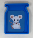 345184 Learn with Me - Animal Farm Cow: ONE BLUE JUG WITH MOUSE