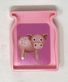 345184 Learn with Me - Animal Farm Cow: ONE PINK JUG WITH PIG