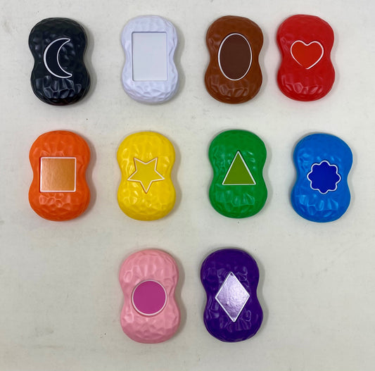 Color & Shapes Elephant: ALL 10 Peanuts