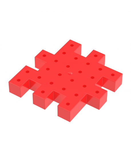 Part 105 CLEAR Red (NOT Solid Red like pictured)