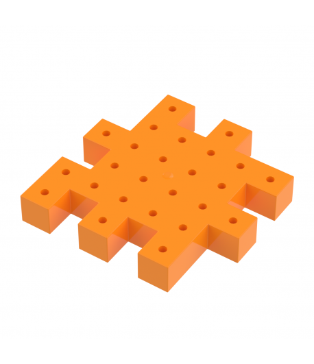 Part 105 CLEAR Orange (NOT Solid Orange like pictured)