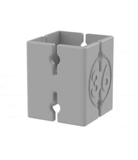 Part 36 Clear Gray (Not solid gray like pictured)