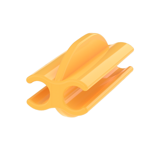 2-Way Clip Marigold Pastel Orange - Jungle Cat