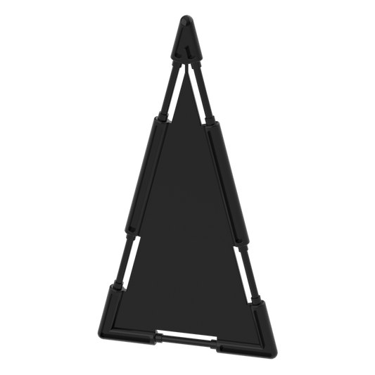 Large Triangle Tile Black - Muscle Car