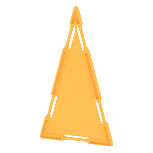 Large Triangle Tile Merigold - Jungle Cat