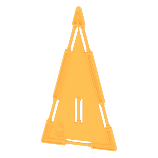 Large Triangle Tile Merigold (slotted) - Jungle Cat