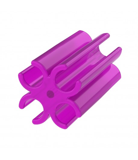 4-Way Clip Purple Pastel