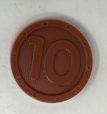 208441 Learn with Me: Numbers & Colors Pig E Bank #10 Brown Coin