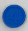 208441 Learn with Me: Numbers & Colors Pig E Bank #4 Blue Coin