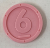 208441 Learn with Me: Numbers & Colors Pig E Bank #6 Pink Coin