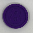 208441 Learn with Me: Numbers & Colors Pig E Bank #8 Purple Coin