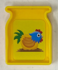 345184 Learn with Me - Animal Farm Cow: ONE YELLOW JUG WITH CHICKEN