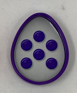 Learn with Me - Counting Chicken - ONE EGG #6 (PURPLE)