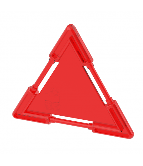 Small Triangle Tile Red