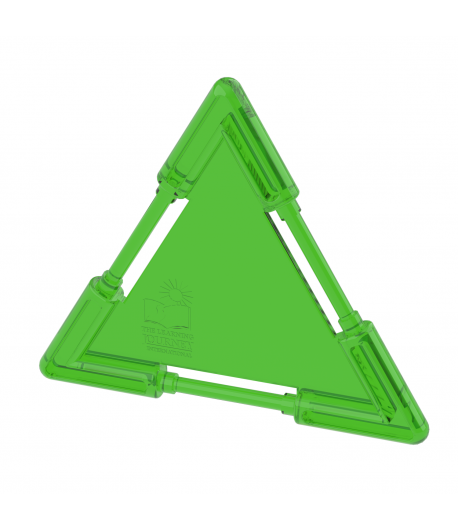 Small Triangle Tile Green
