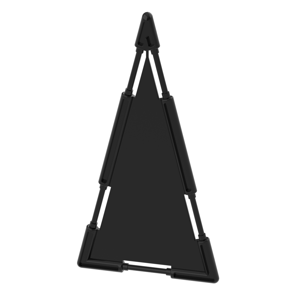 Large Triangle Tile Black - Muscle Car