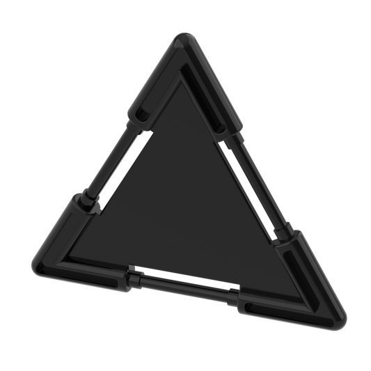 Small Triangle Tile Black - Muscle Car